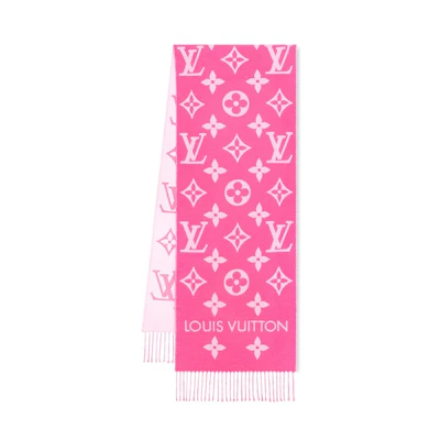 Louis Vuitton LV Essential Scarf Rose Pop