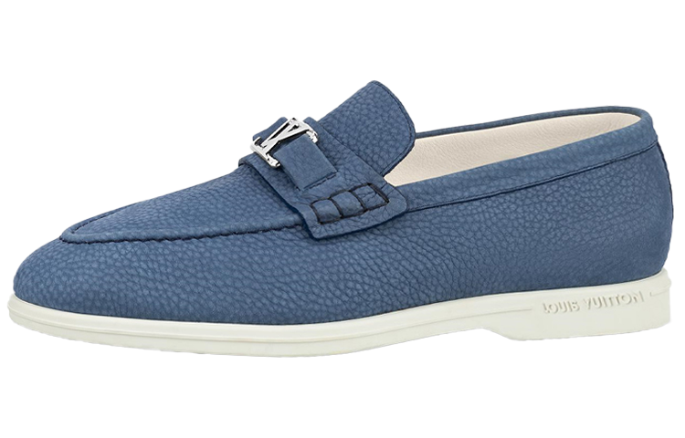 Louis Vuitton LV Estate Loafers 'Blue' 1AA6CW