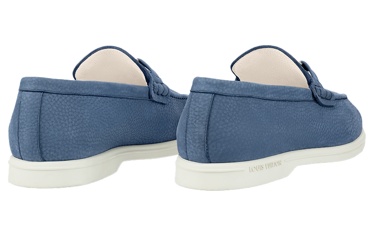 Lookbook Mocasines Louis Vuitton LV Estate 'Azul'. 1AA6CW