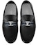 Shop Louis Vuitton LV Hockenheim Loafers 'Hitam dengan Kolar Monogram' 1AA09O