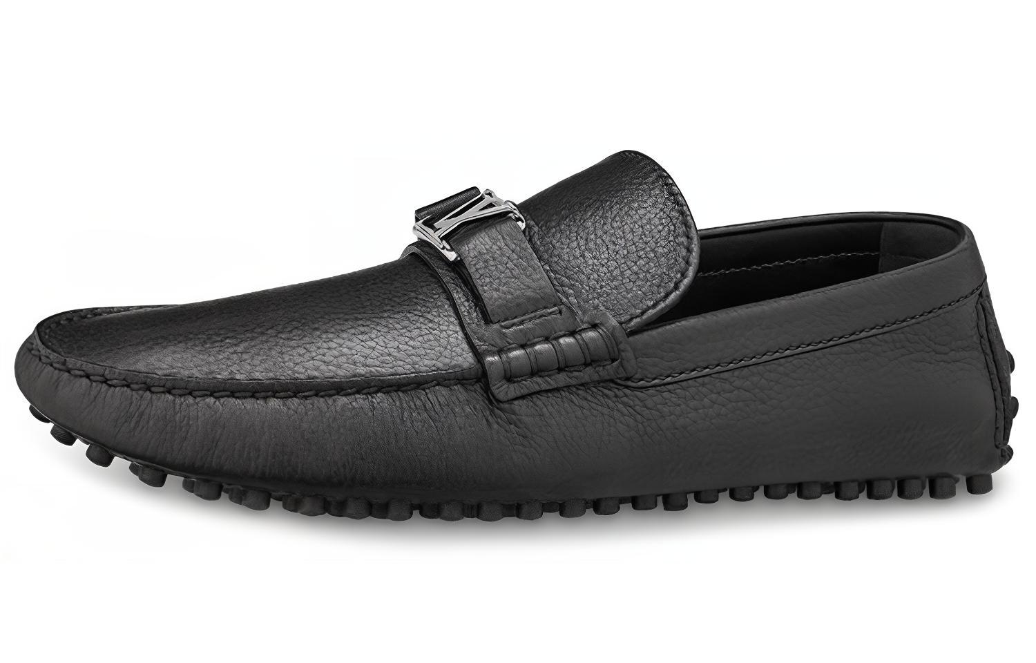 Buy ルイ・ヴィトン ホッケンハイム モカシン (黒) 1A5UTG