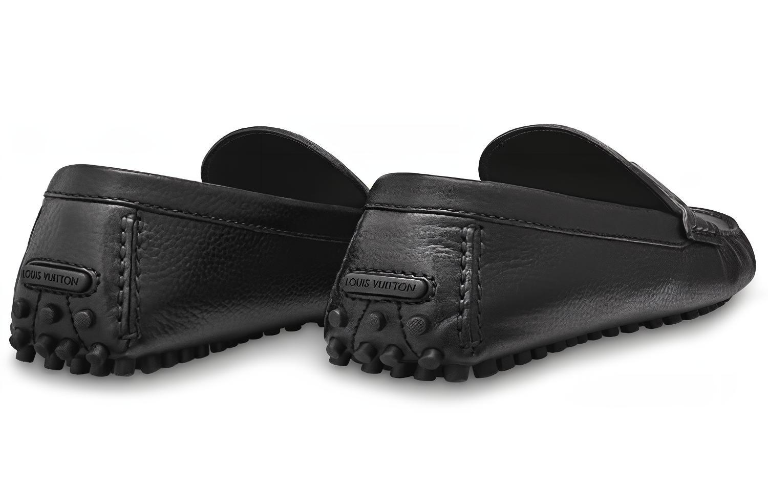 Lookbook ルイ・ヴィトン ホッケンハイム モカシン (黒) 1A5UTG