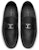 Kasut Louis Vuitton LV Hockenheim Moccasin 'Hitam' 1A5UTG