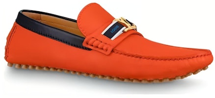 Louis Vuitton LV Hockenheim Moccasin Shoes 'Orange' 1A5A93 Louis Vuitton LV Hockenheim Moccasin Shoes 'Orange' 1A5A93
