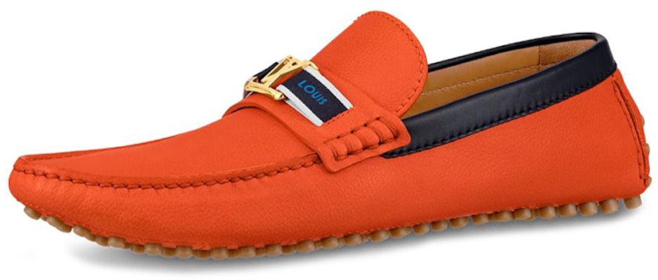 Louis Vuitton LV Hockenheim Moccasin Shoes 'Orange' 1A5A93 Order Louis Vuitton LV Hockenheim Moccasin Shoes 'Orange' 1A5A93