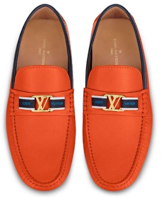 Louis Vuitton LV Hockenheim Moccasin Shoes 'Orange' 1A5A93 Shop Louis Vuitton LV Hockenheim Moccasin Shoes 'Orange' 1A5A93
