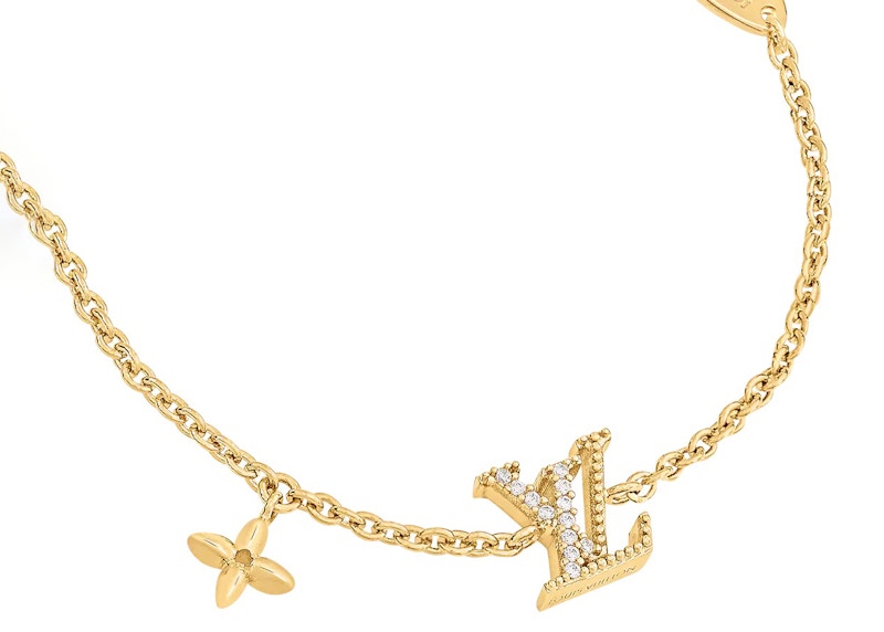 Order ルイ・ヴィトン LV アイコン ブレスレット (ゴールド)
