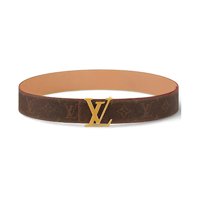 Louis Vuitton LV Initiales 40mm Reversible Belt Brown