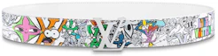 Buy Louis Vuitton Sabuk Reversible 40MM LV Initials Multicolored