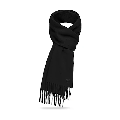 Louis Vuitton LV Jhelam Scarf Black M75362