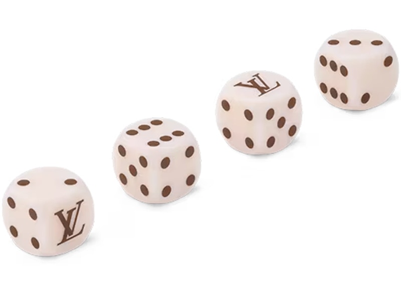 Louis Vuitton LV Lovers Dice Bag Charm & Key Holder Gold 圖 3