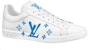 Louis Vuitton LV Luxembourg Samothrace Sneakers 'Putih dengan Biru' 1A9JDN