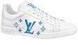 Order Louis Vuitton LV Luxembourg Samothrace Sneakers 'Putih dengan Biru' 1A9JDN