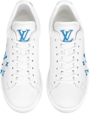 Louis Vuitton LV Luxembourg Samothrace Sneakers 'White with Blue' 1A9JDN Shop Louis Vuitton LV Luxembourg Samothrace Sneakers 'White with Blue' 1A9JDN