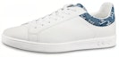 Buy Louis Vuitton LV Luxembourg Sneakers 'Putih dengan Atas Monogram Denim Biru' 1A45TA