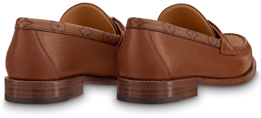 LVメジャーローファー 茶 モノグラム襟付き 1AA62W Lookbook LVメジャーローファー 茶 モノグラム襟付き 1AA62W