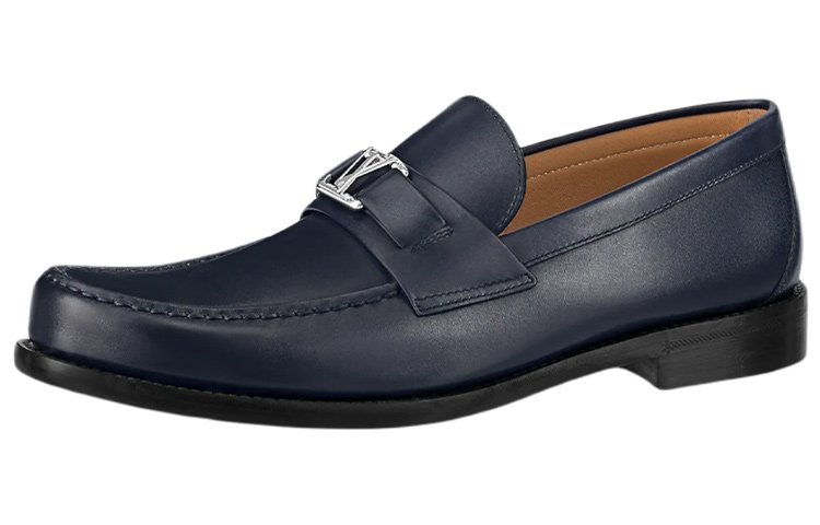 Louis Vuitton LV Major Loafers 'Navy' 1A9HHH