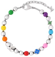 LOUIS VUITTON LV Metal Enamel Bracelet Multicolor for Men. m02573 LOUIS VUITTON LV Metal Enamel Bracelet Multicolor for Men. m02573