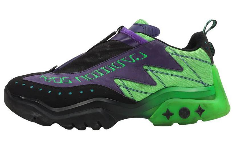 Louis Vuitton LV Millenium Sneakers 'Purple' 1A9IEI