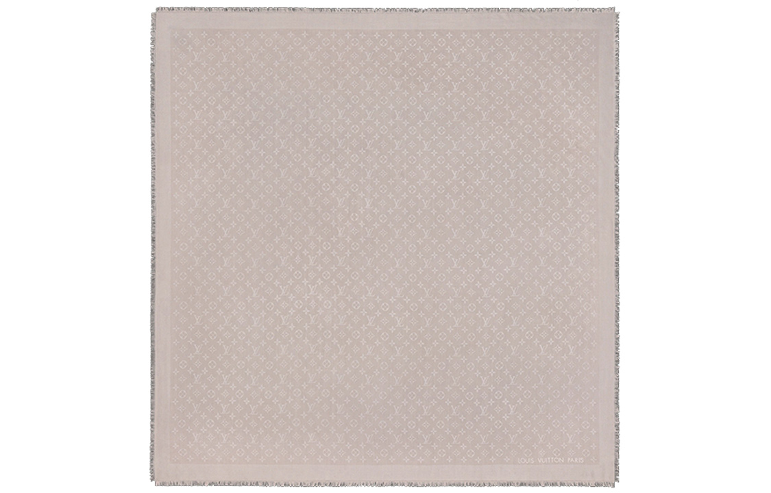 Lookbook LOUIS VUITTON Selendang Corak Monogram Klasik Kelabu M71336