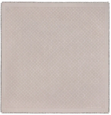 LOUIS VUITTON Selendang Corak Monogram Klasik Kelabu M71336 Lookbook LOUIS VUITTON Selendang Corak Monogram Klasik Kelabu M71336