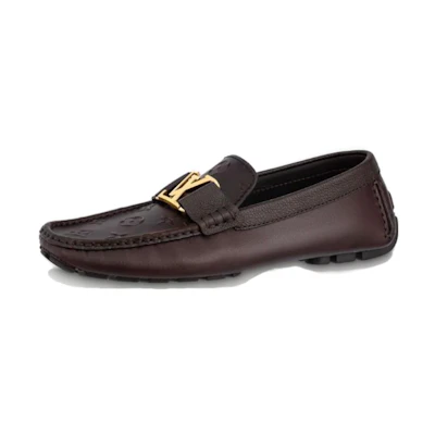 LV LV Monte Carlo Moccasins Shoes 'Brown with Top Monogram'