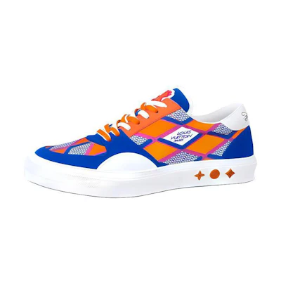 LV LV Ollie Richelieu Sneakers 'Blue Orange'