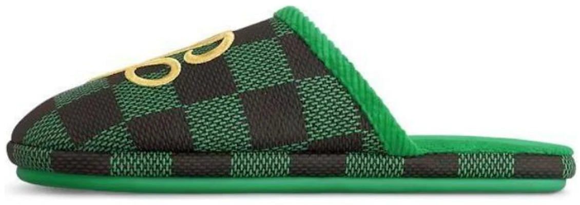 Louis Vuitton LV Palace Ciabatte Damier Pop Verde 1ACN7F Buy Louis Vuitton LV Palace Ciabatte Damier Pop Verde 1ACN7F