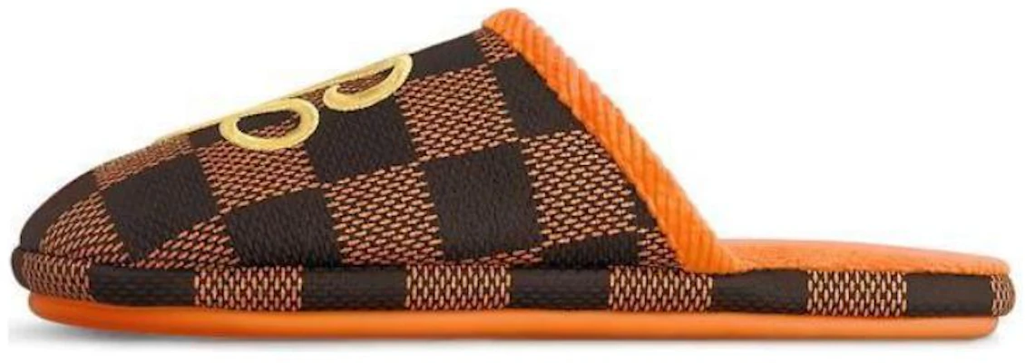 Louis Vuitton LV Palace Pantoufle Damier Pop Orange 1ACN6Z Buy Louis Vuitton LV Palace Pantoufle Damier Pop Orange 1ACN6Z