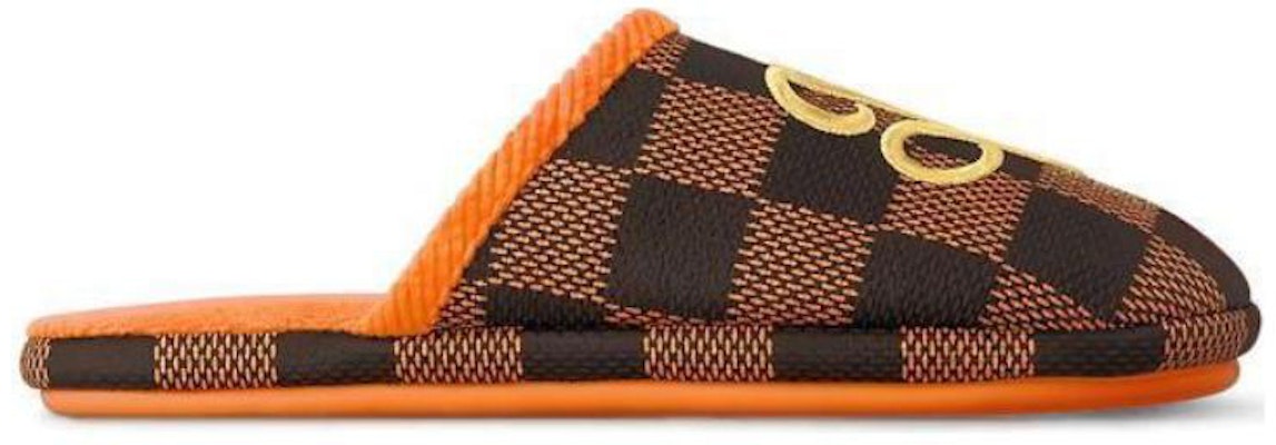 Selipar Louis Vuitton LV Palace Damier Pop Oren 1ACN6Z Order Selipar Louis Vuitton LV Palace Damier Pop Oren 1ACN6Z
