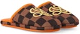 Selipar Louis Vuitton LV Palace Damier Pop Oren 1ACN6Z