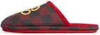 Selipar Louis Vuitton LV Palace Damier Pop Merah 1ACN6R