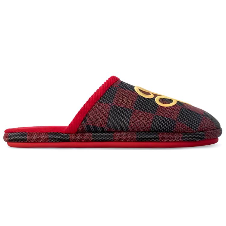 Order Louis Vuitton LV Palace Mules Damier Pop Rouge 1ACN6R