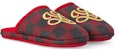 Selipar Louis Vuitton LV Palace Damier Pop Merah 1ACN6R