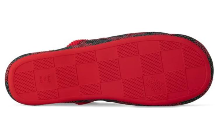 Purchase Louis Vuitton LV Palace Mules Damier Pop Rouge 1ACN6R