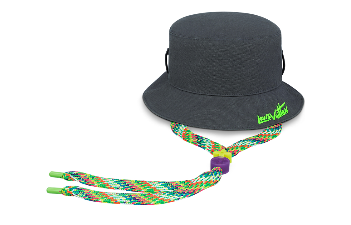 Lookbook 路易威登LV Play MNG Spotlight情侣款棉质渔夫帽男女同款. M7085M