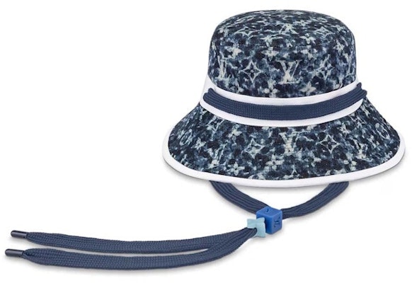 Louis Vuitton LV Play Monogram Pointillism Bucket Hat Blue Order Louis Vuitton LV Play Monogram Pointillism Bucket Hat Blue