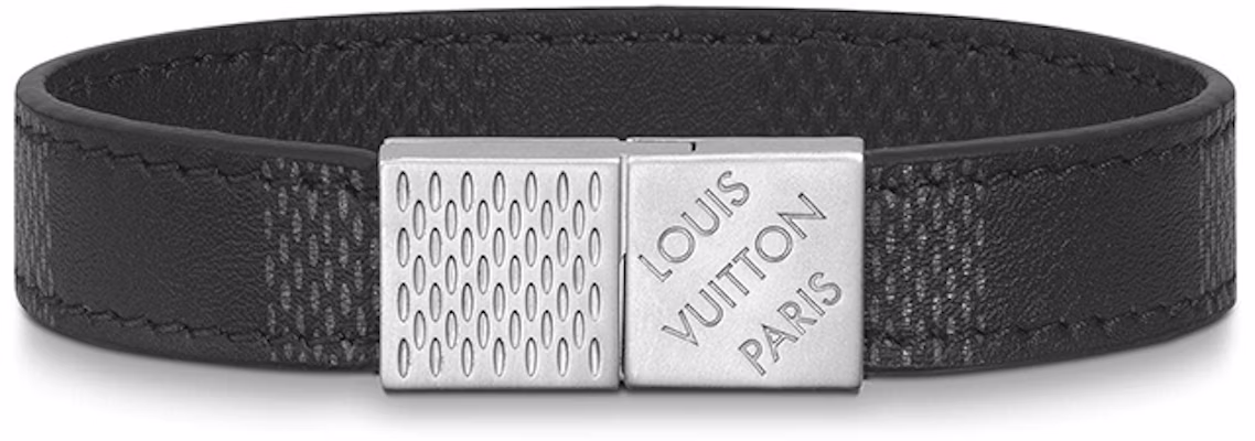路易威登 LV 可翻轉金屬手鏈 銀色/黑色 M6178D Buy 路易威登 LV 可翻轉金屬手鏈 銀色/黑色 M6178D
