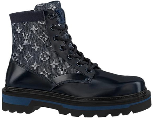 Louis Vuitton LV Ranger Ankle Boots 'Grey' 1A9HLI Order Louis Vuitton LV Ranger Ankle Boots 'Grey' 1A9HLI
