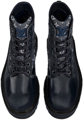 Louis Vuitton LV Ranger Ankle Boots 'Grey' 1A9HLI Lookbook Louis Vuitton LV Ranger Ankle Boots 'Grey' 1A9HLI