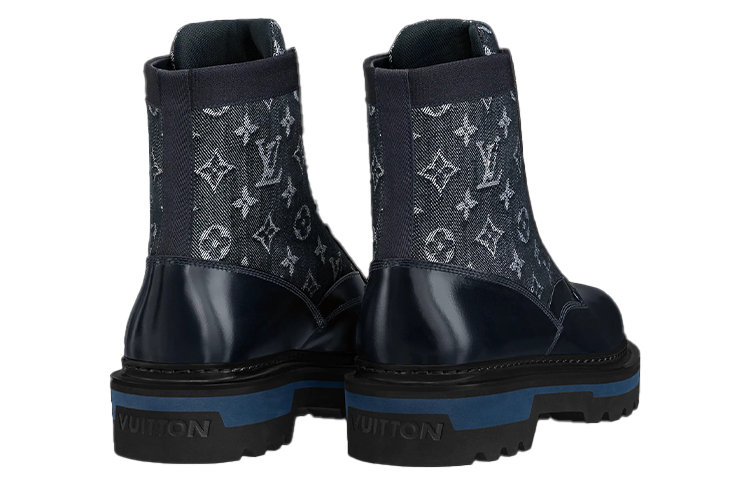 Shop 路易威登 Ranger 休閒短靴 藍色