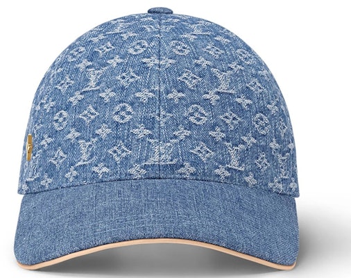 Louis Vuitton LV Remix Cap Denim Blue Buy Louis Vuitton LV Remix Cap Denim Blue