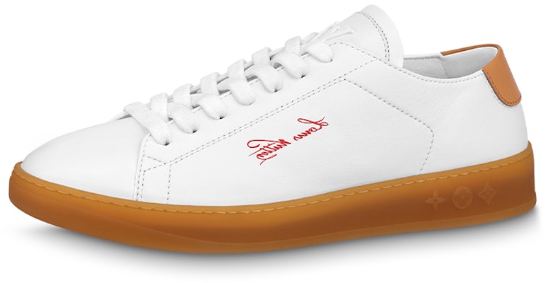 Louis Vuitton LV Resort Sneakers 'Putih Oren' 1ABM8G Buy Louis Vuitton LV Resort Sneakers 'Putih Oren' 1ABM8G