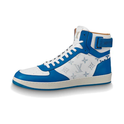 LV LV Rivoli Ankle Sneakers 'White Blue'