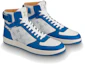 Shop Baskets Montantes Louis Vuitton LV Rivoli ''Blanc Bleu'' 1A5E
