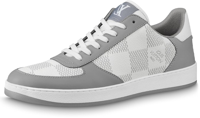 Louis Vuitton LV Rivoli Sneakers 'Grey with Plaid' 1A9ZEO Buy Louis Vuitton LV Rivoli Sneakers 'Grey with Plaid' 1A9ZEO