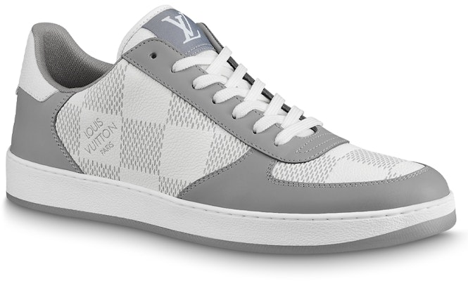 Louis Vuitton LV Rivoli Sneakers 'Grey with Plaid' 1A9ZEO Order Louis Vuitton LV Rivoli Sneakers 'Grey with Plaid' 1A9ZEO