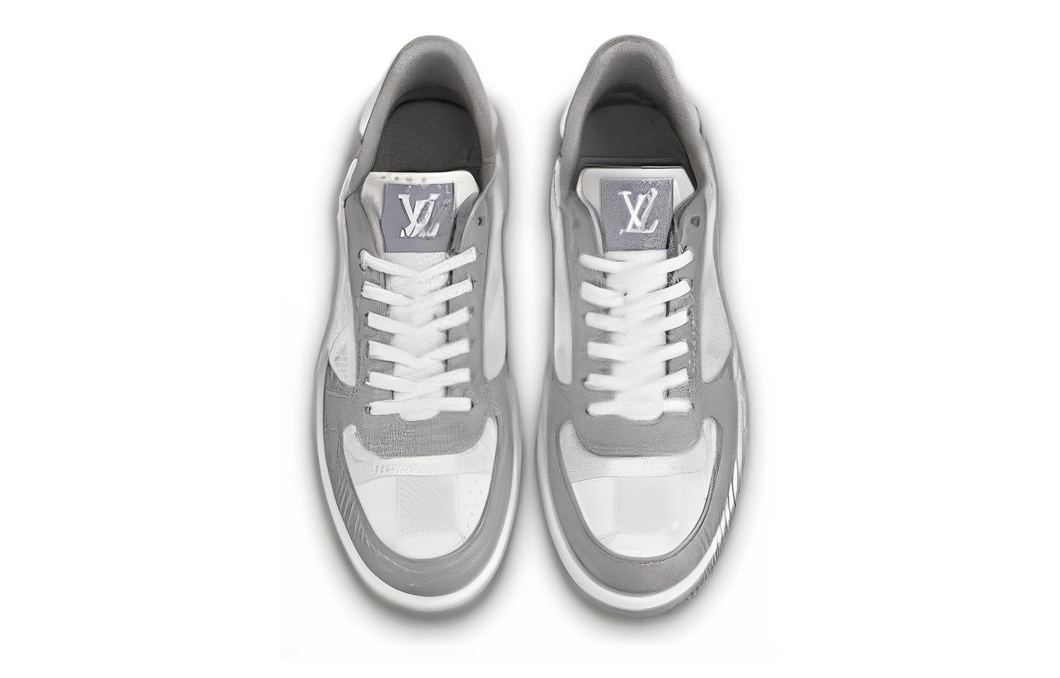 Lookbook 路易威登LV Rivoli运动鞋‘灰色格纹’ 1A9ZEO