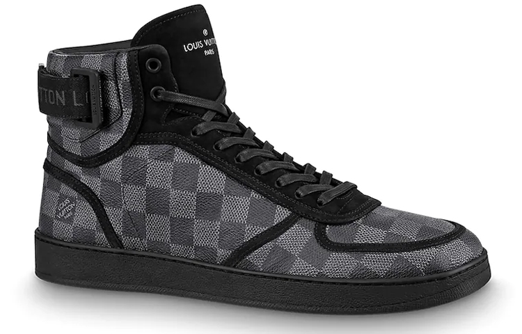 Order Louis Vuitton LV Rivoli Sportschoenen Zwart/Grijs 1A44W