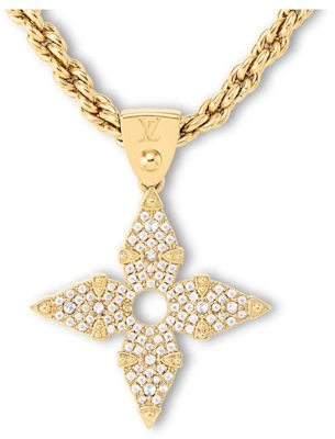 Colgante de Cuerda Luis Vuitton LV Oro Lookbook Colgante de Cuerda Luis Vuitton LV Oro